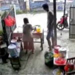 Viral di Media Sosial, Detik-Detik Pencurian Uang Nenek Penjual Nasi Uduk