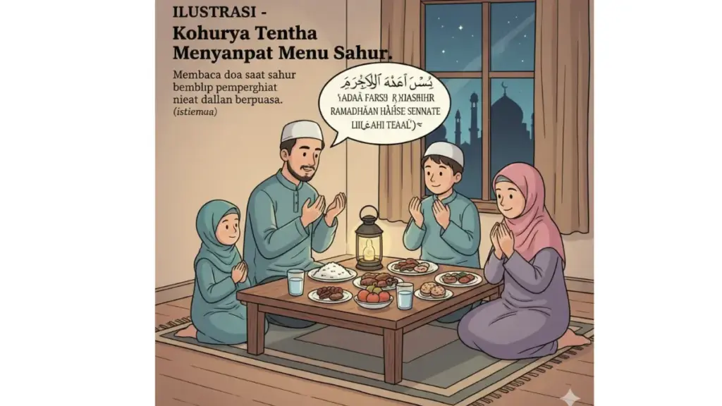 Panduan Doa Sahur Puasa Ramadan