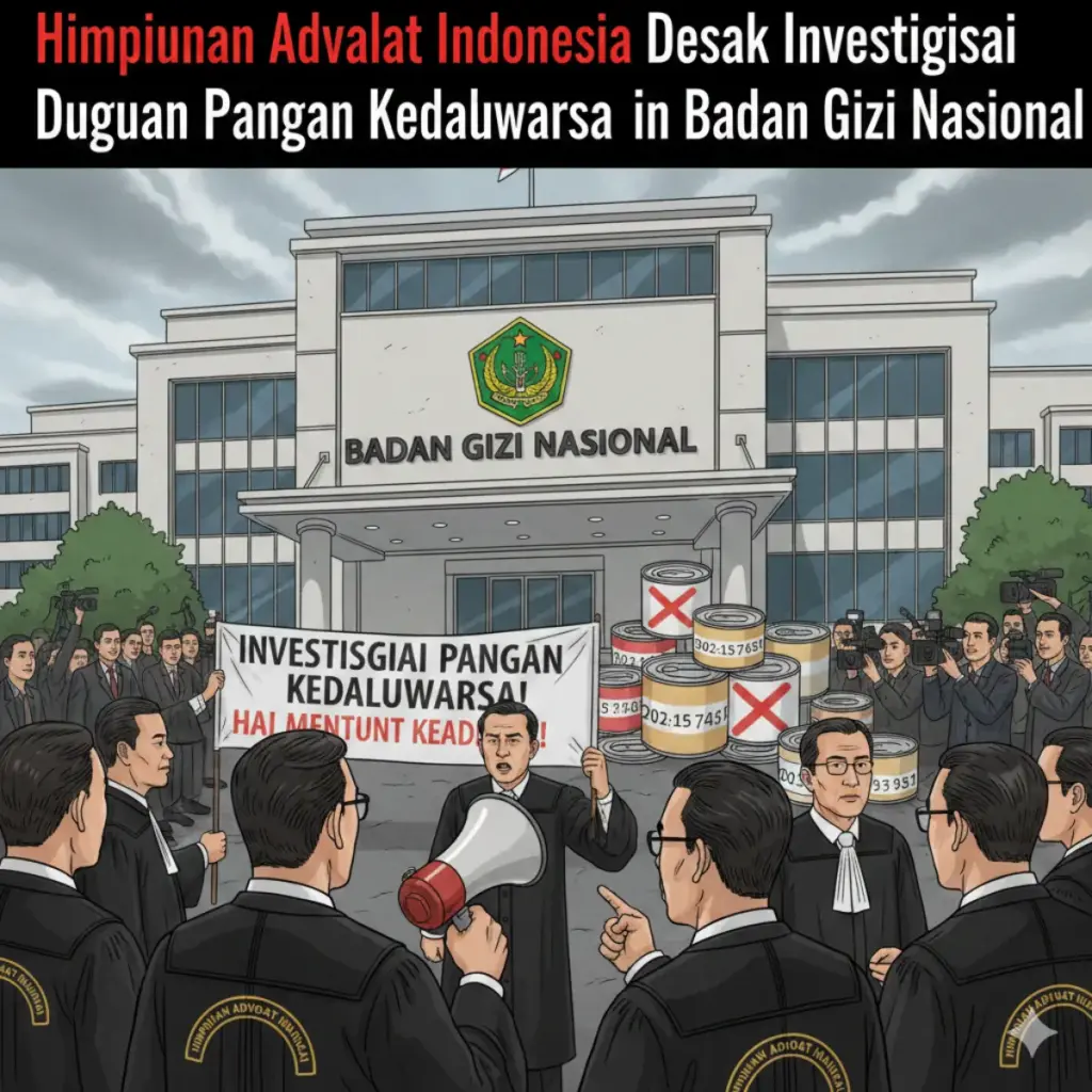 Himpunan Advokat Indonesia Desak Investigasi Dugaan Pangan Kedaluwarsa di Badan Gizi Nasional