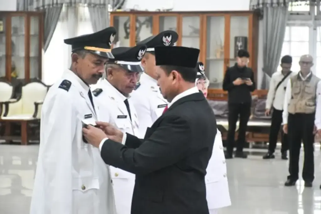 4 Kades PAW Dilantik