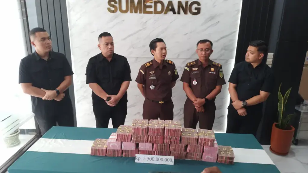 Kejari Sumedang Sita Rp2,5 Miliar, Dua Eks Bos PT Jasa Sarana Jadi Tersangka Korupsi Pajak Tambang
