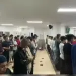 Warga Muhammadiyah Antusias Menunaikan Ibadah Terawih Perdana di Bulan Ramadhan.