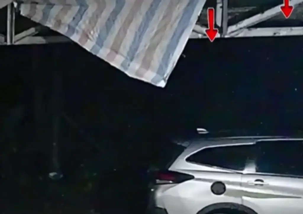 Malam Sunyi, Kamera Menyala: CCTV Tangkap Penampakan Diduga Kuyang