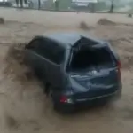 Mencekam! Mobil Terjebak dan Terseret Banjir Bandang di Sentul