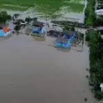 Meluapnya Sungai Cidanggarung Merendam Sampai 4 Desa di Losari Brebes