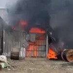 Kebakaran Hebat di Raya Cimareme, Tiga Bangunan Hangus Sekaligus