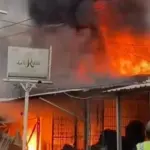 Empat Ruko Terbakar di Kawasan Ruko Saung Indah, Api Dipadamkan dalam Waktu Sekitar Satu Jam