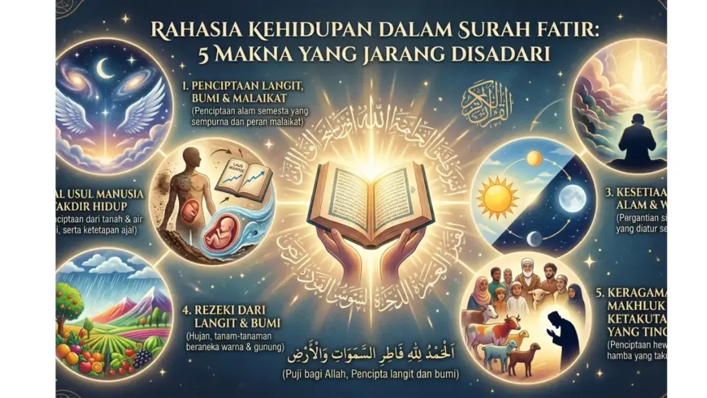 Rahasia Kehidupan dalam Surah Fatir : 5 Makna yang Jarang Disadari