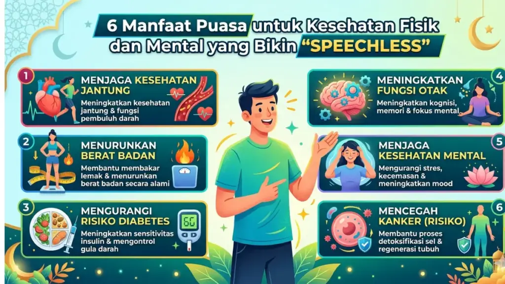 6 Manfaat Puasa untuk Kesehatan Fisik dan Mental yang Bikin Speechlees
