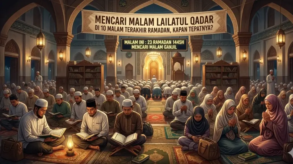 Mencari Malam Lailatul Qadar di 10 Malam Terakhir Ramadan, Kapan Tepatnya?