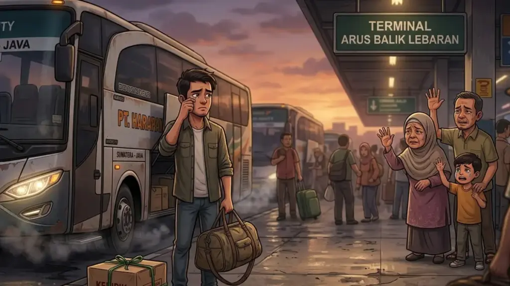 Pelayaran Menuju Harapan, Saat Terminal Menjadi Altar Perpisahan Dingin