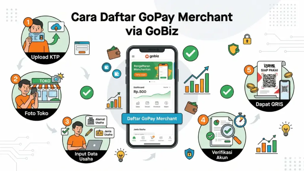 Solusi Jualan Sat-Set, Panduan Lengkap Daftar GoPay Merchant Biar Bisnis Kamu Makin Viral!