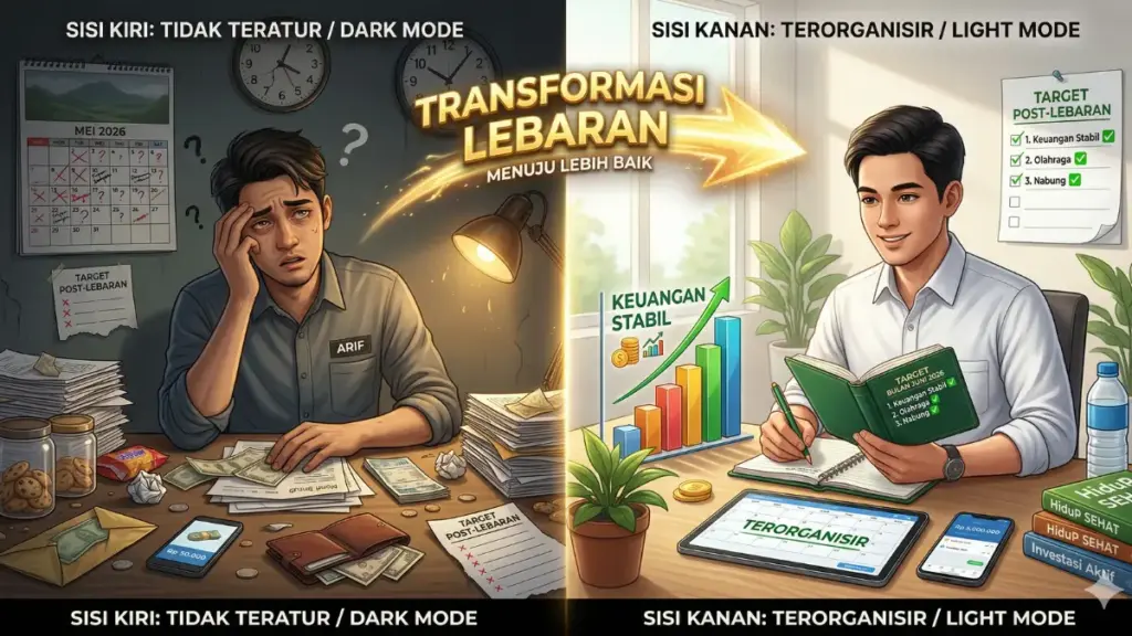 Tips Menyusun Ulang Target Setelah Lebaran agar Hidup Kembali Terarah dan Lebih Terkontrol