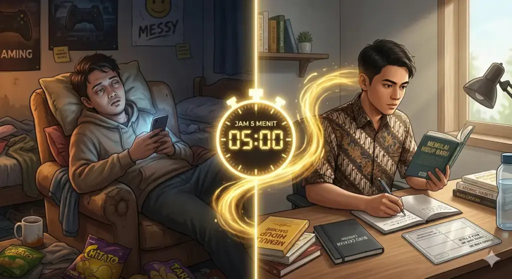 5 Menit yang Mengubah Hidup: Cara Menghapus Kebiasaan Buruk Selamanya