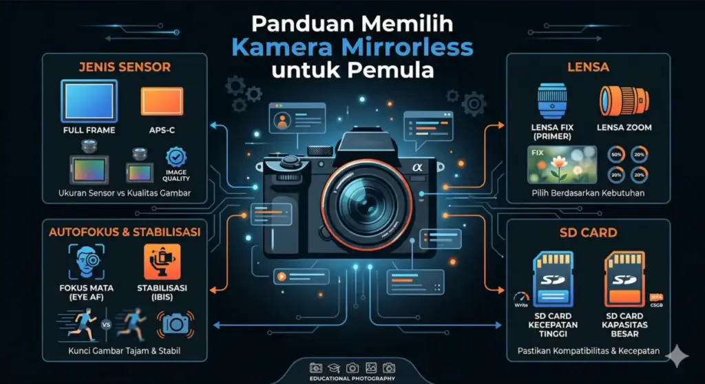 Gear Up! Panduan Pilih Kamera Mirrorless Biar Hasil Foto Kamu Gak Cuma Standar HP!