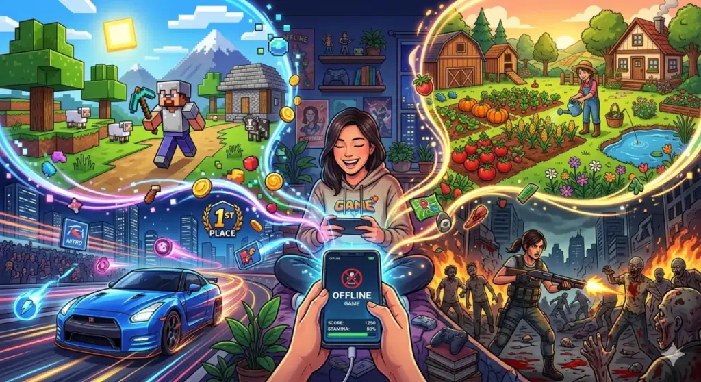 10 rekomendasi game offline, main tetap seru walaupun tanpa internet