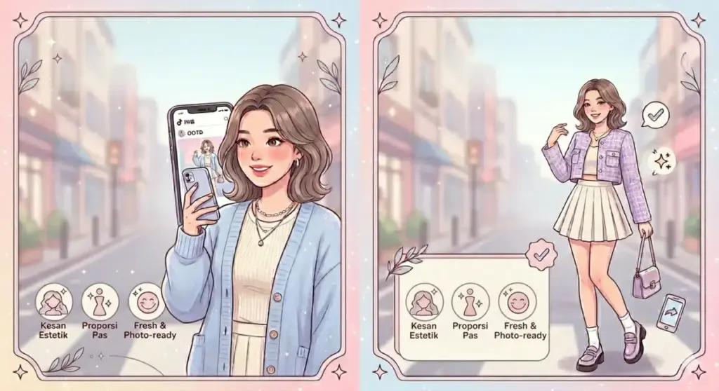 Panduan Lengkap Mix & Match Outfit Ala Douyin untuk Pemula.