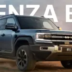 Penampilan gagah SUV Denza B5 di dealer BYD Indonesia, mobil flagship PHEV dengan teknologi off-road mutakhir.