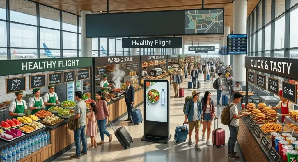 Mau Terbang? Hindari 5 Makanan Ini di Bandara Agar Perjalanan Kamu Tetap Nyaman dan Bebas Masalah Perut!