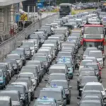 Infografis jadwal rekayasa lalu lintas mudik Lebaran 2026 yang mencakup aturan One Way, Contraflow, dan Ganjil