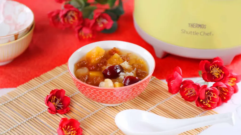 Manis dan Menjaga Kulit Dari Dalam, Ini Resep Mudah Membuat Peach Gum Dessert