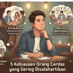 5 Kebiasaan Orang Cerdas yang Sering Disalahartikan