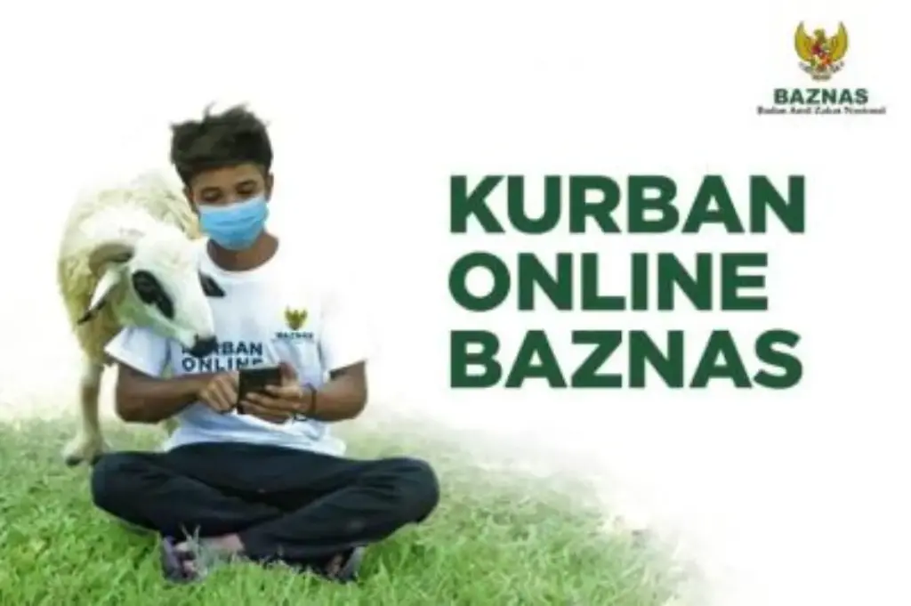 gambar berisi poster kurban online baznaz