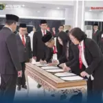 Menteri ATR/Kepala BPN Lantik 84 Pejabat Administrator, Bentuk Reformasi SDM dan Rotasi Jabatan