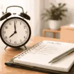 Ilustrasi jarum jam yang terus berputar sebagai pengingat pentingnya manajemen waktu 24 jam yang efektif.