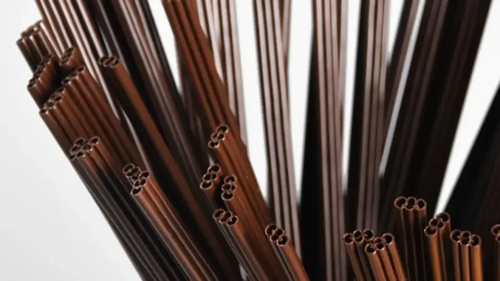 Potret sejumlah Sanpin tube tertata acak