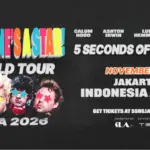 Detail poster konser 5SOS Everyone’s A Star Jakarta.