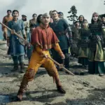 Potret Aang dalam avatar the last airbender live action