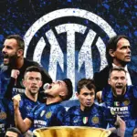gambar berisi skuad inter milan yang berhasil menjadi juara coppa italia
