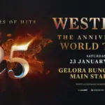 poster Westlife 25 - The Anniversary World Tour Jakarta
