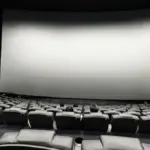 ilustrasi ruangan bioskop kosong