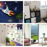 bebrapa warna kamar yang dibuat kolase