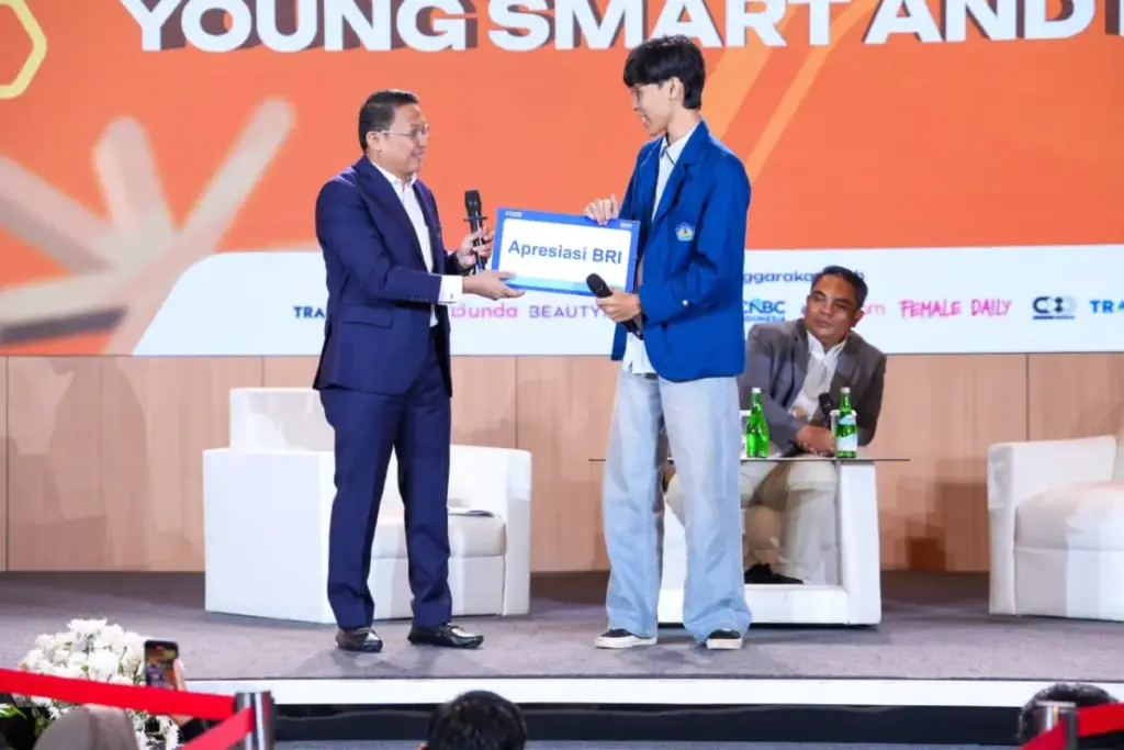 Direktur Finance & Strategy BRI Achmad Royadi dalam kegiatan Lampung Financial Festival 2026, Minggu (6/9/202