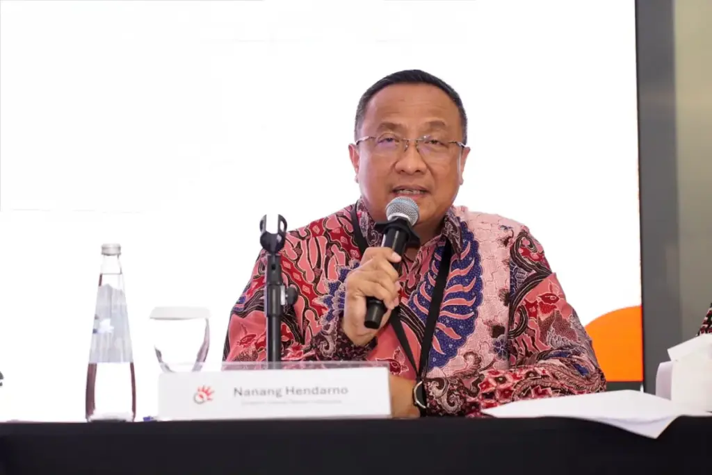 Direktur Utama Telkom Nanang Hendarno.