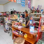Fitriani, debitur KUR BRI di Pasar Gerning, Kabupaten Pesawaran, Lampung.  